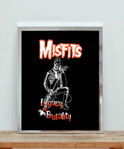 Misfits Legacy Of Brutality Aesthetic Wall Poster