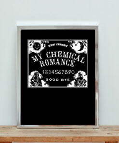 My Chemical Romance Ouija Board Aesthetic Wall Poster