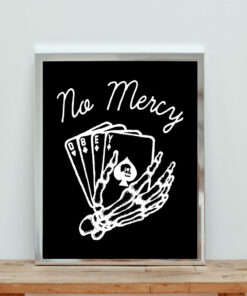 No Mercy Aesthetic Wall Poster