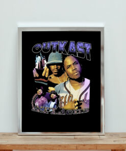 Outkast Atliens Retro Aesthetic Wall Poster