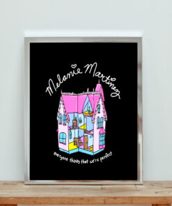 Pretty Dollhouse Melanie Martinez Black Aesthetic Wall Poster