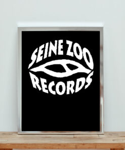 Seine Zoo Records Aesthetic Wall Poster