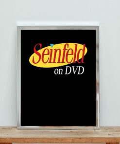 Seinfeld On Dvd Black Aesthetic Wall Poster