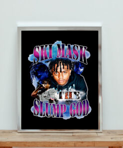 Ski Mask The Slump God Aesthetic Wall Poster