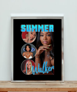 Summer Walker Photos Aesthetic Wall Poster