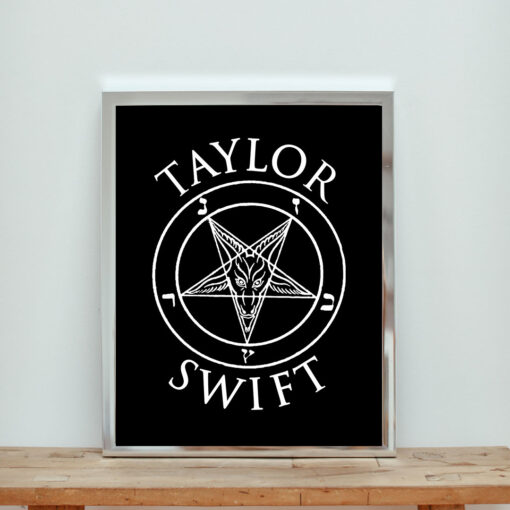 Taylor Swift Sigil Pentagram Aesthetic Wall Poster