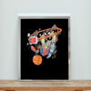 Tazmania Basketball Aesthetic Wall Poster