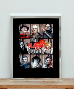 The Bloody Bunch Aesthetic Wall Poster