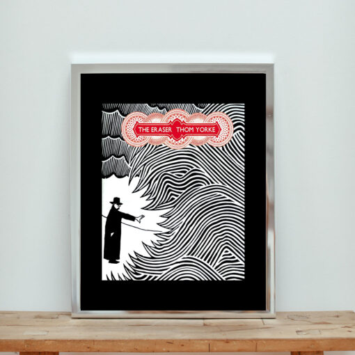 The Eraser Album Thom Yorke Aesthetic Wall Poster