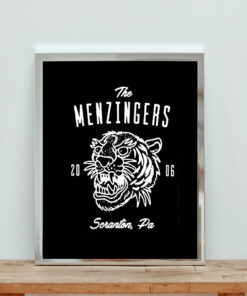 The Menzingers Tiger Aesthetic Wall Poster