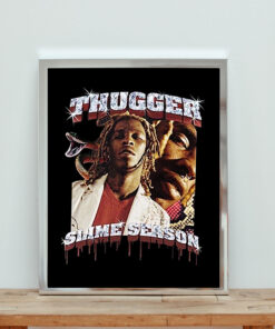 Thugger Slime Season Aesthetic Wall Poster