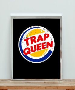 Trap Queen Aesthetic Wall Poster